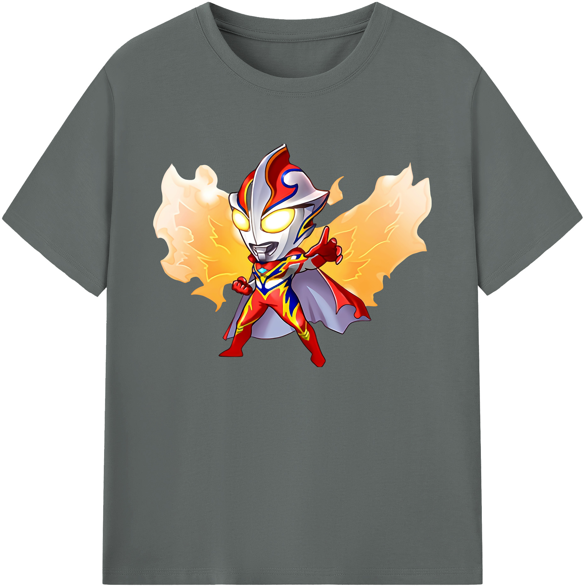 （画像用） ウルトラマン Ultraman 綿100％ メンズ半袖Tシャツ｜肌触りやわらか＆通気性